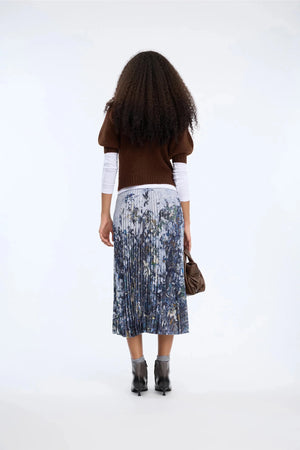 Charming Skirt - Grey Print - The Collective Park City