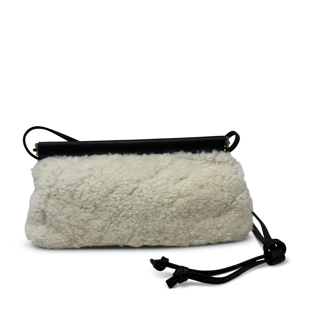 Cheltenham Shearling Clutch - The Collective Park City