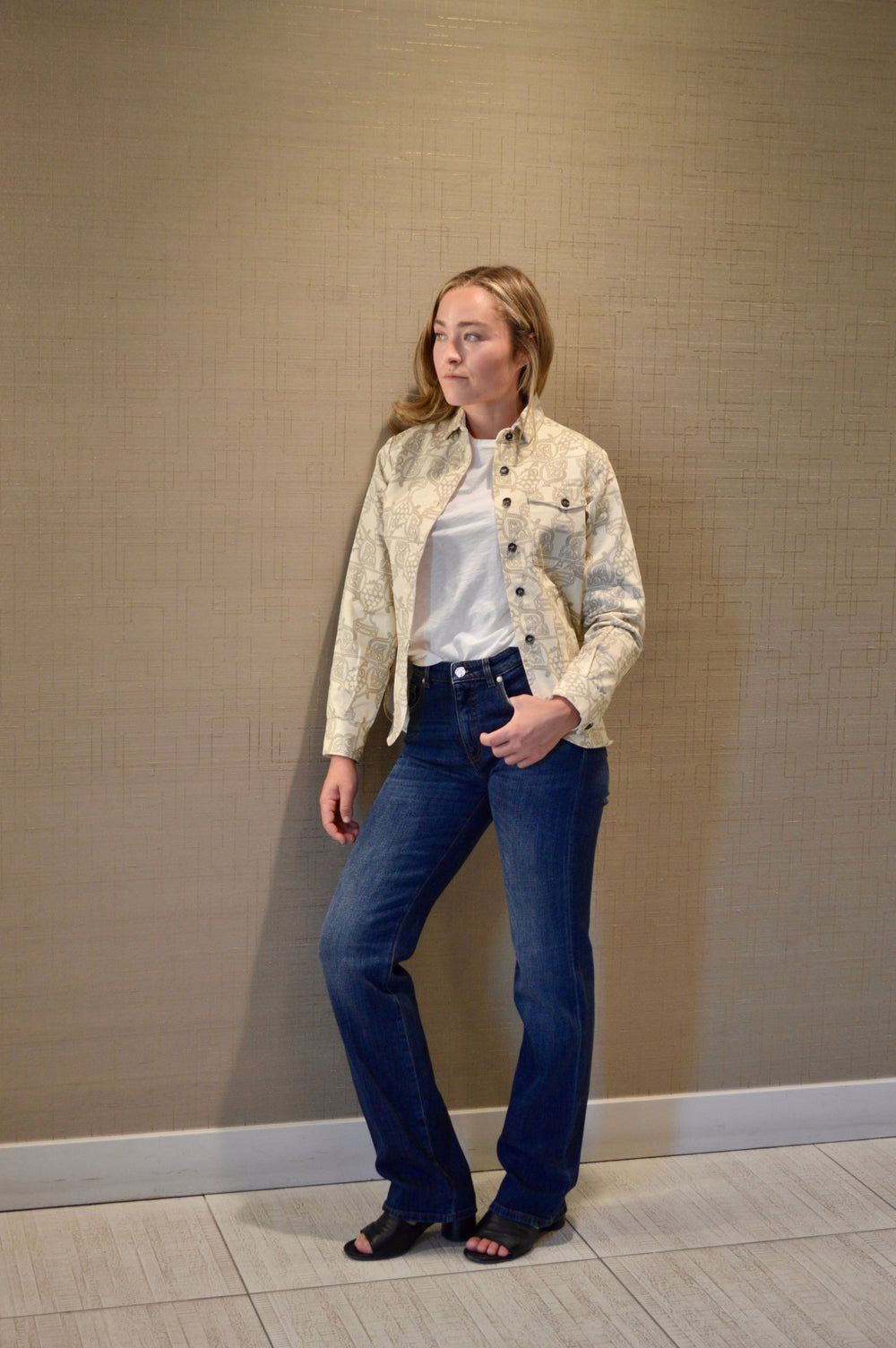 Chicca Button Down Top - The Collective Park City