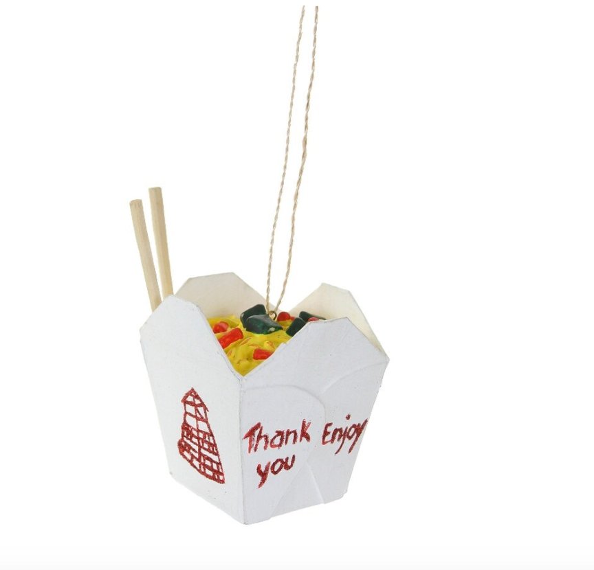 Chinese Takeout Ornament - The Collective Park City