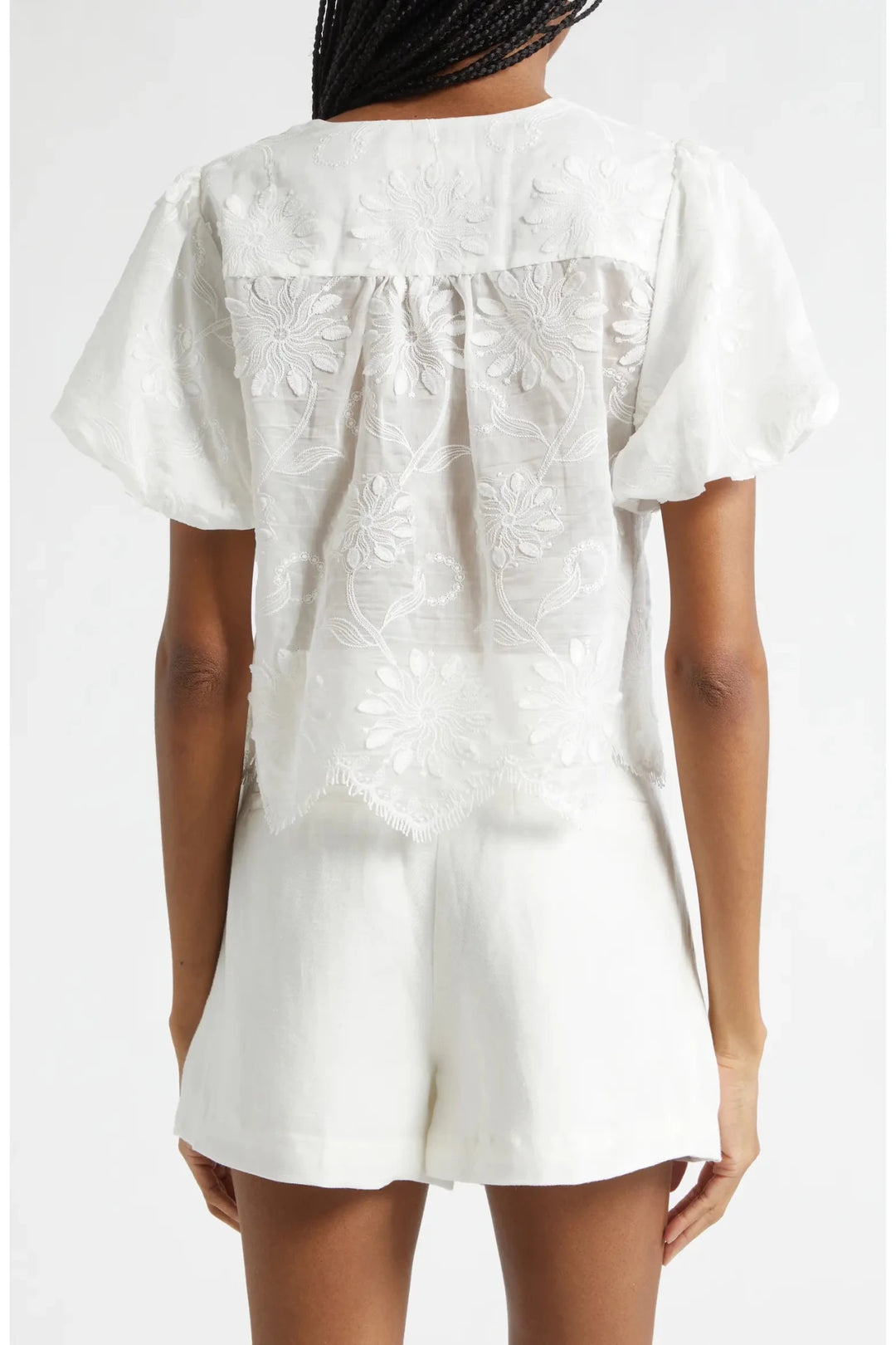 Chrissie Organza Blouse - The Collective Park City