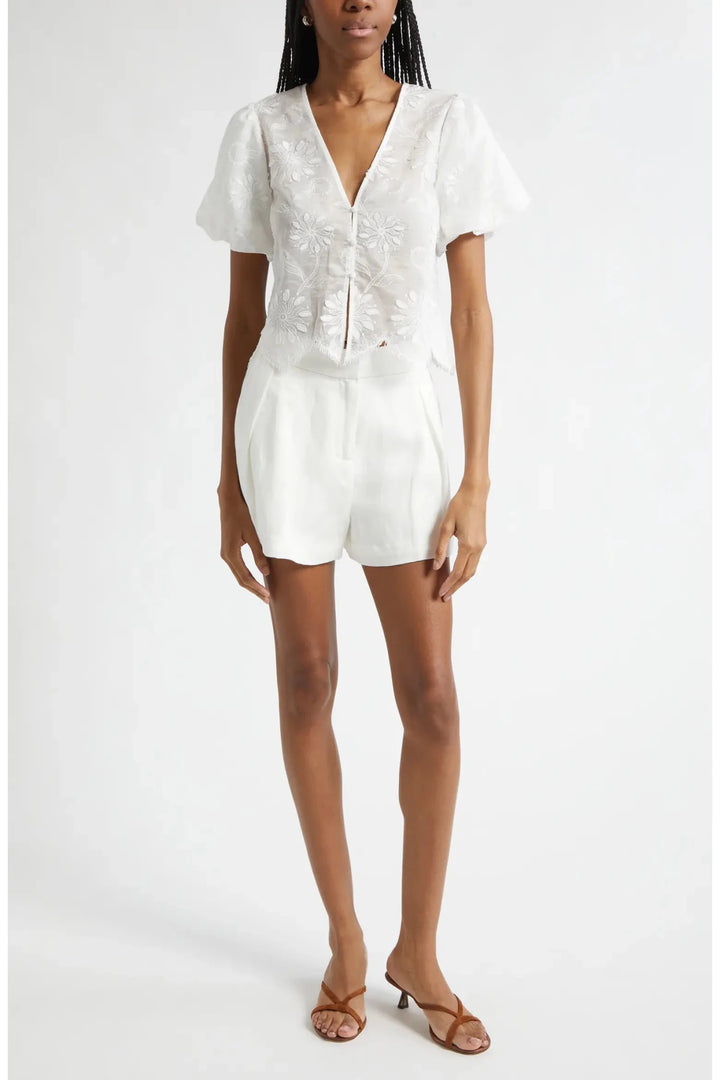 Chrissie Organza Blouse - The Collective Park City