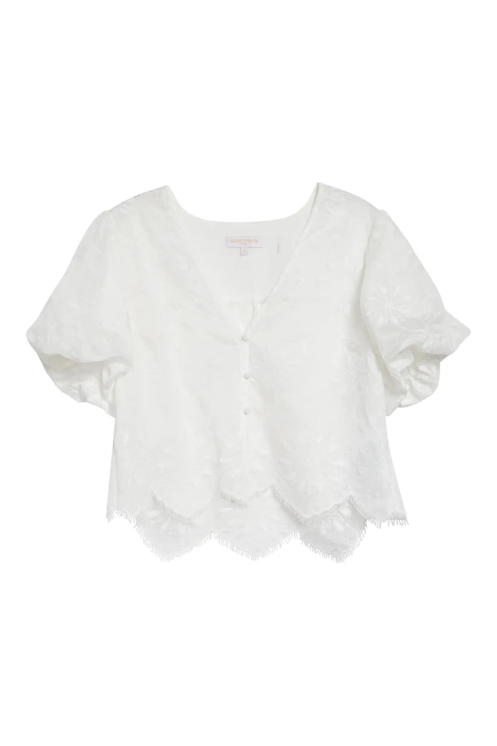Chrissie Organza Blouse - The Collective Park City