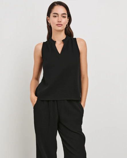 Christy Top / Black - The Collective Park City