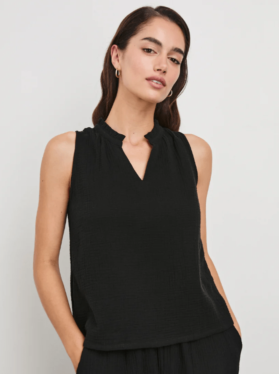 Christy Top / Black - The Collective Park City