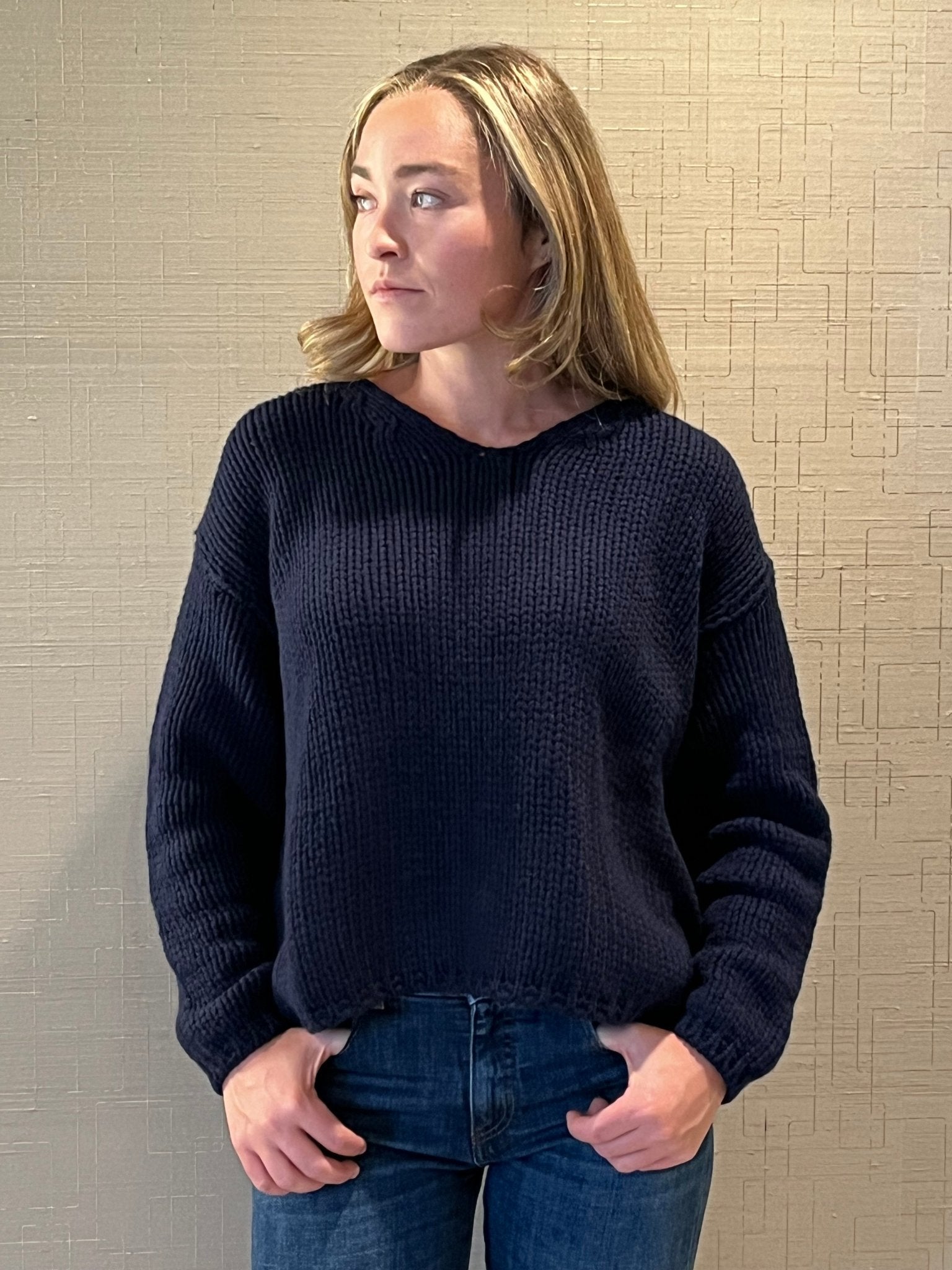 Chunky Stitch Pullover - The Collective Park City