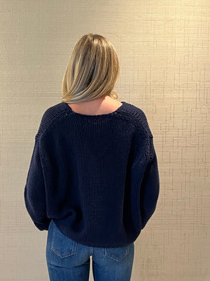 Chunky Stitch Pullover - The Collective Park City