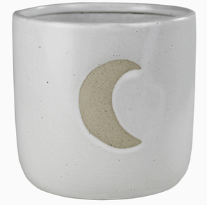 Cielo Cachepot - Ceramic Moon - The Collective Park City