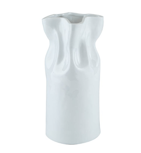 Cinched Ceramic Vase - The Collective Park City