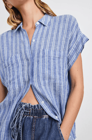 Cito Button Down Top - The Collective Park City