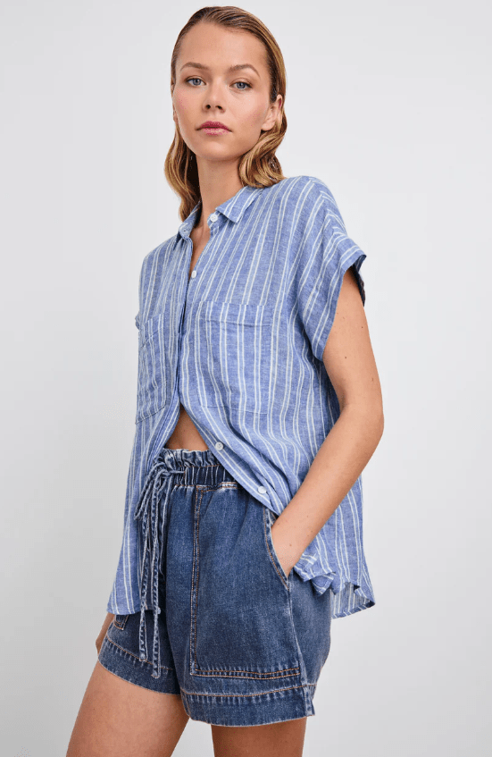 Cito Button Down Top - The Collective Park City