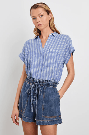 Cito Button Down Top - The Collective Park City