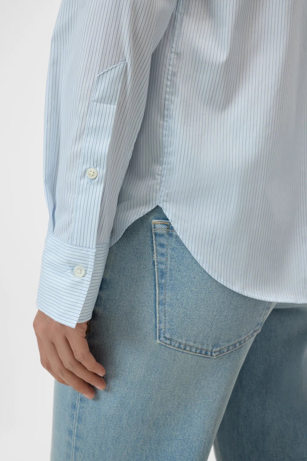 Classic Button Down - Nordic Blue - The Collective Park City