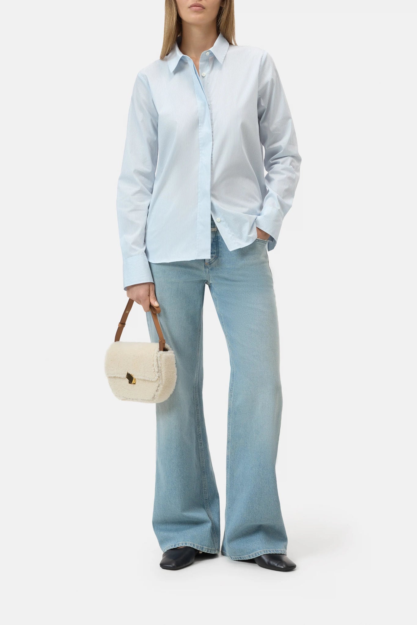 Classic Button Down - Nordic Blue - The Collective Park City