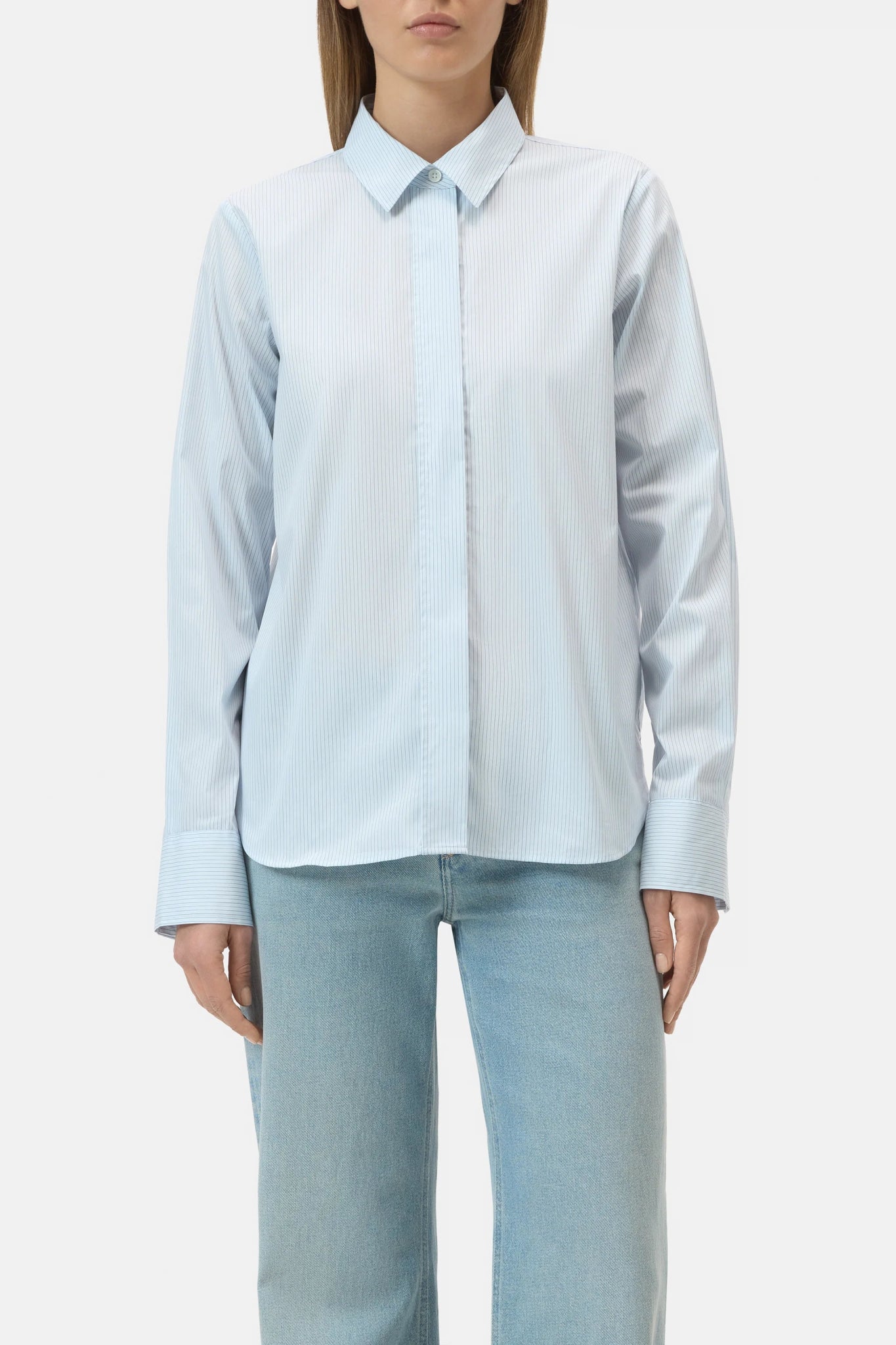 Classic Button Down - Nordic Blue - The Collective Park City