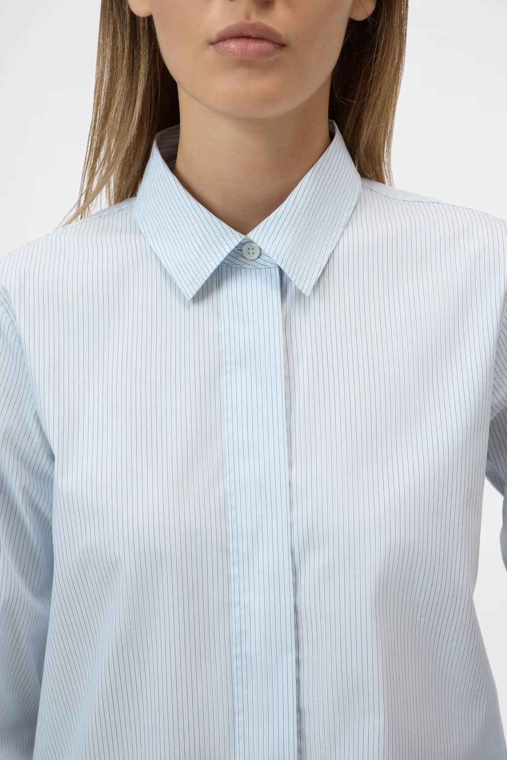 Classic Button Down - Nordic Blue - The Collective Park City