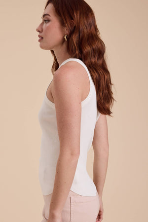 Classic Soft Ribbed Tank Top - The Collective Park City