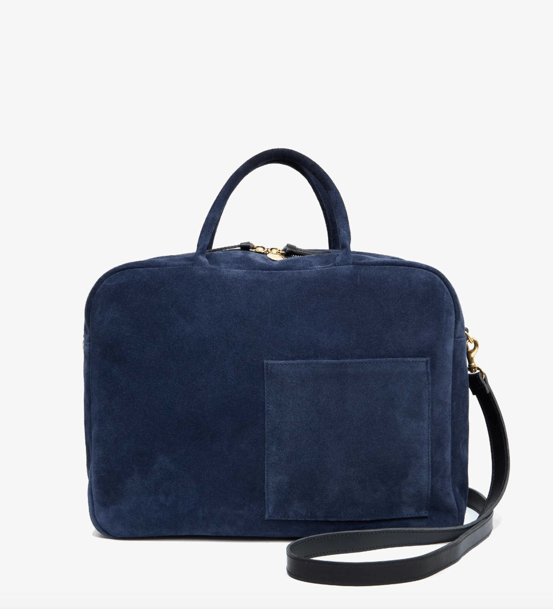 Claude Suede Leather Tote Shoulder Bag - The Collective Park City