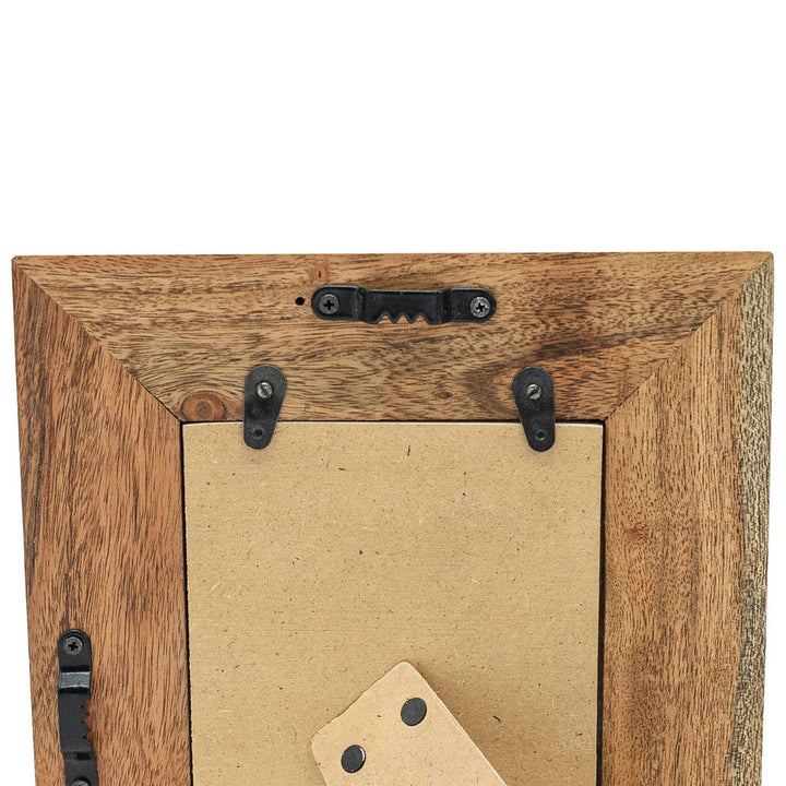 Clement Wood &amp; Resin Photo Frame - White 4X6 - The Collective Park City
