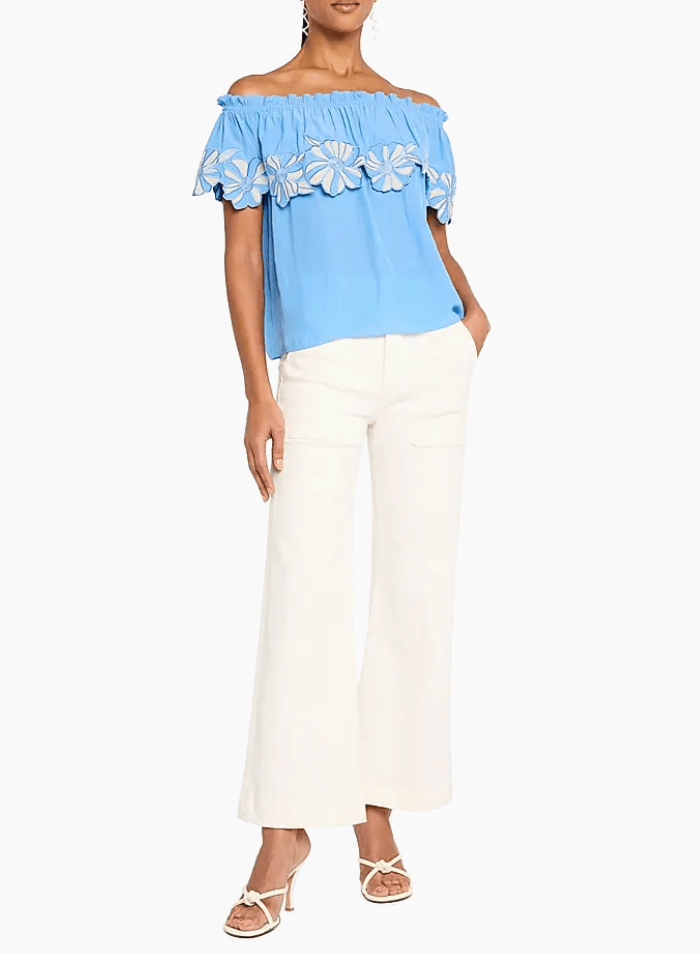 Clifford Cropped Wide Leg Jean - The Collective Park City