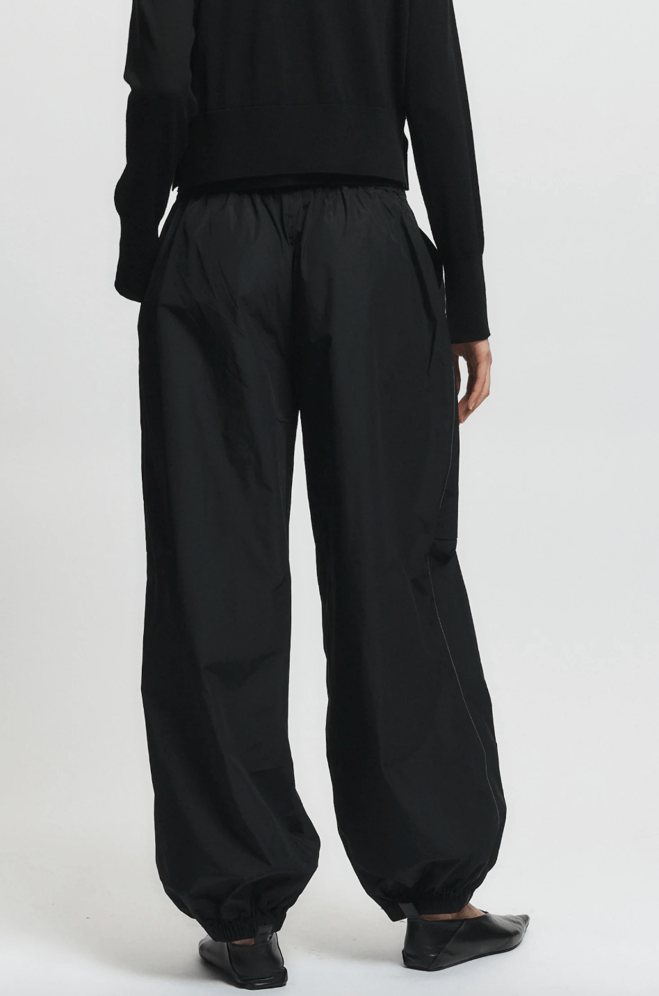 Clyde Oversized Taffeta Pant - The Collective Park City