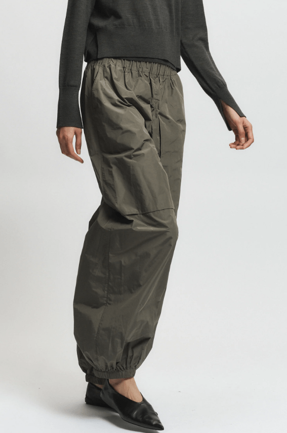 Clyde Oversized Taffeta Pant - The Collective Park City