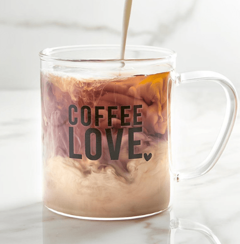 Coffee Lover Glass Mug - The Collective Park City