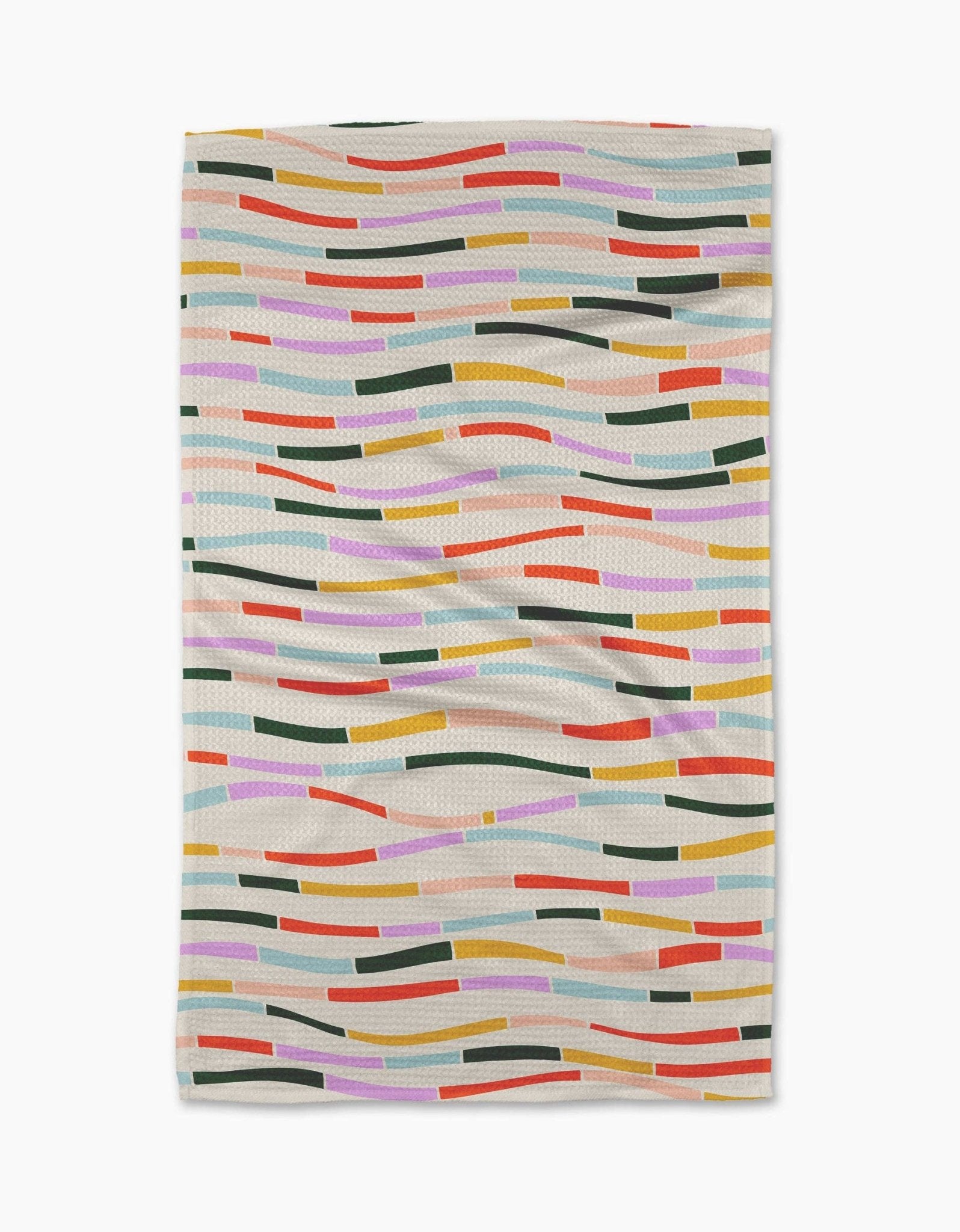 Colorful Currents Kitchen Towel - The Collective Park City