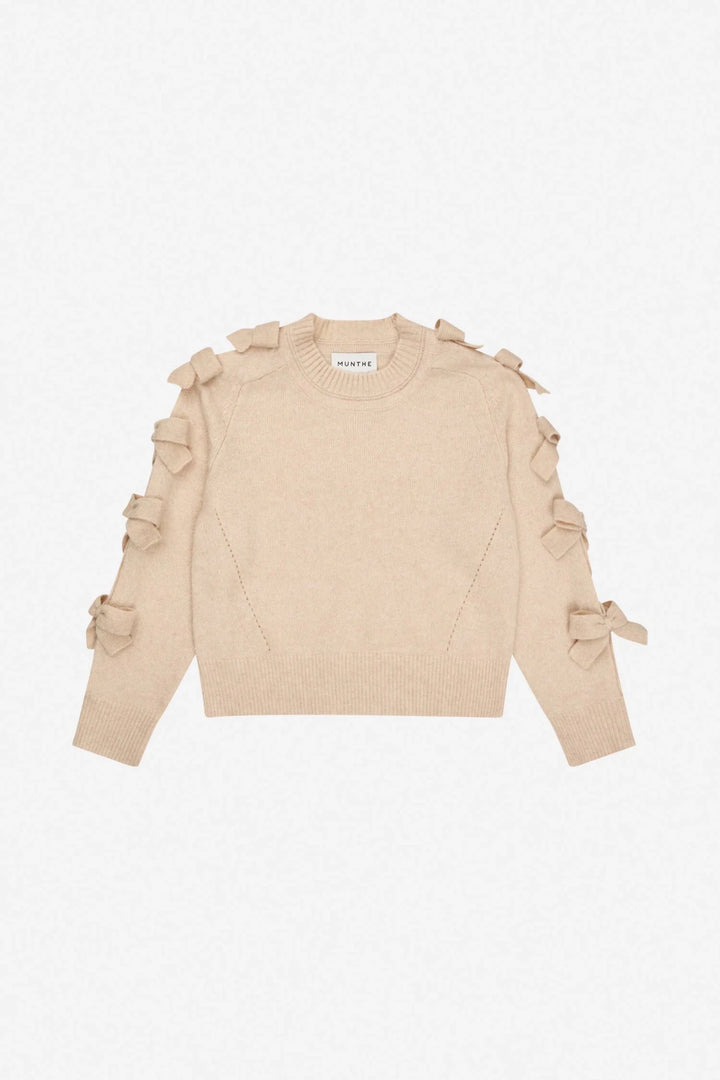 Corah Knit Blouse - Cream - The Collective Park City