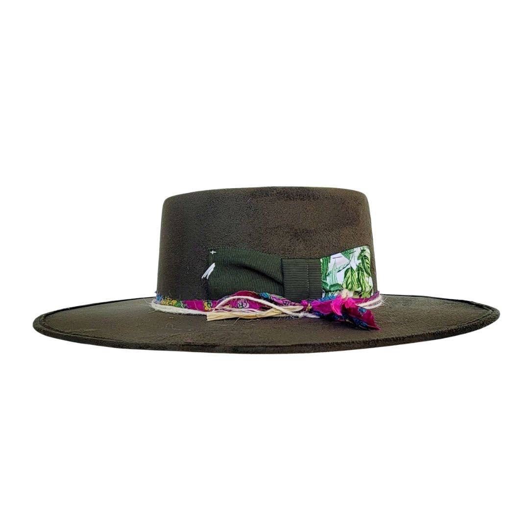 Cordelia Telescope Hat : Green / M/L - The Collective Park City