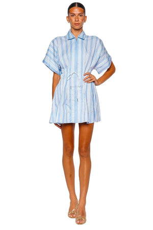 Cori Dress - Ventura Stripe - The Collective Park City