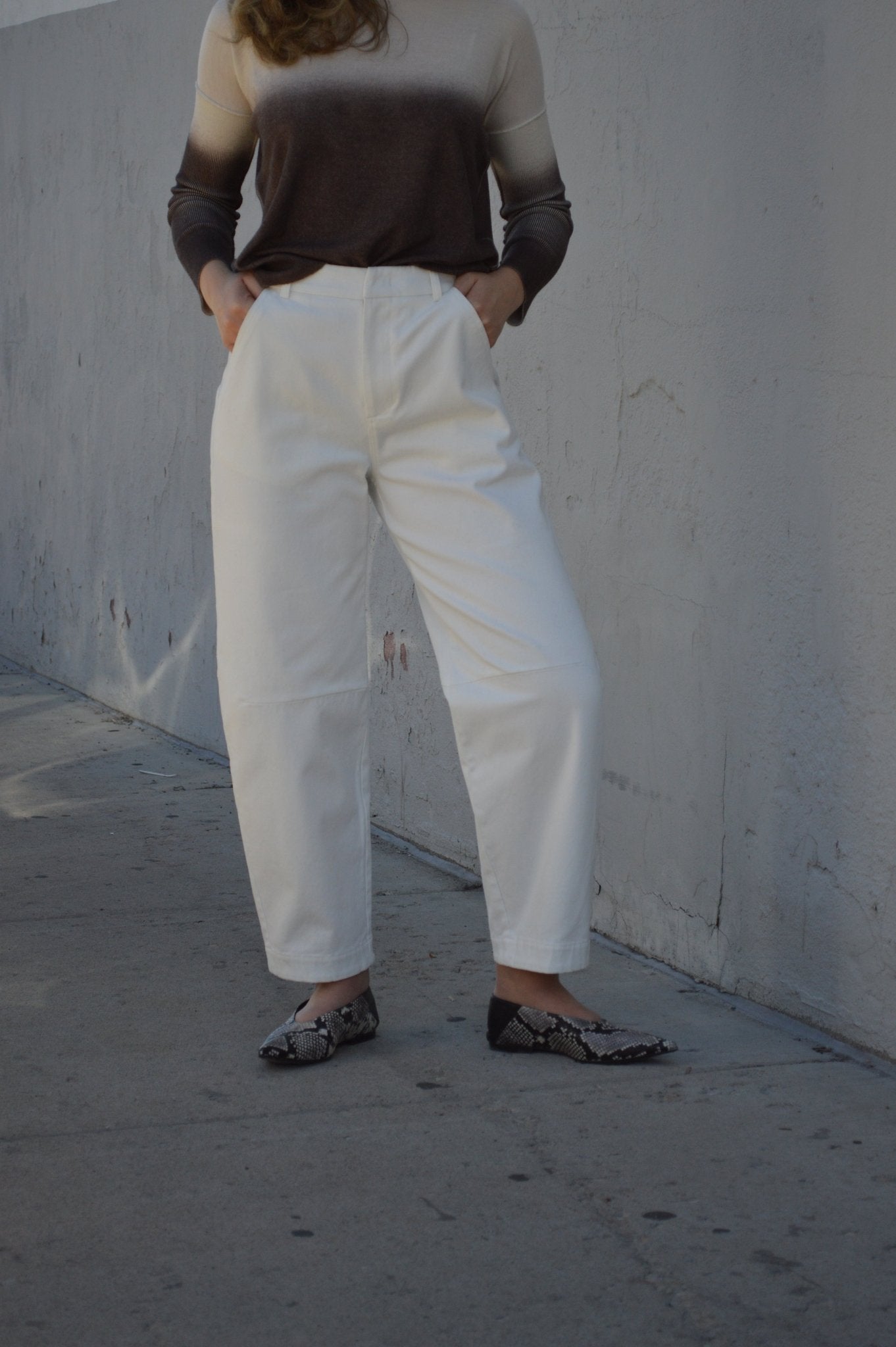 Cosmo Barrel Trouser - The Collective Park City