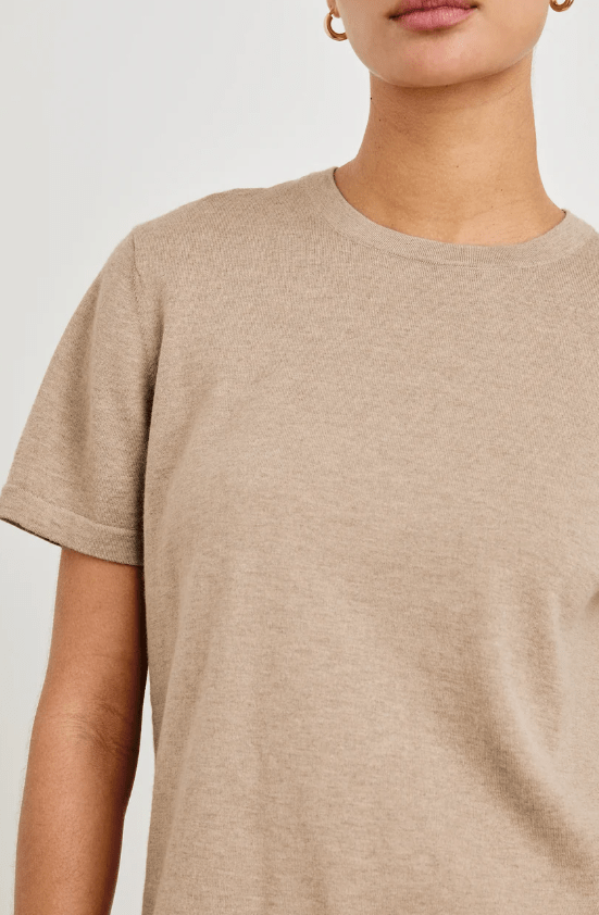 Cotton Cashmere T-shirt - The Collective Park City