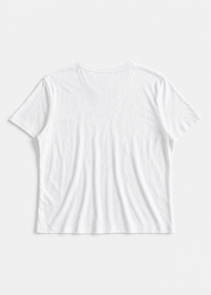 Cotton Modal Slub Crew Tee - The Collective Park City