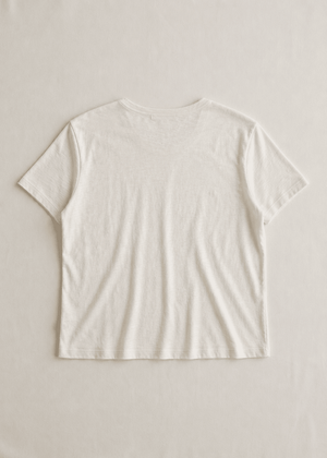 Cotton Modal Slub Crew Tee - The Collective Park City