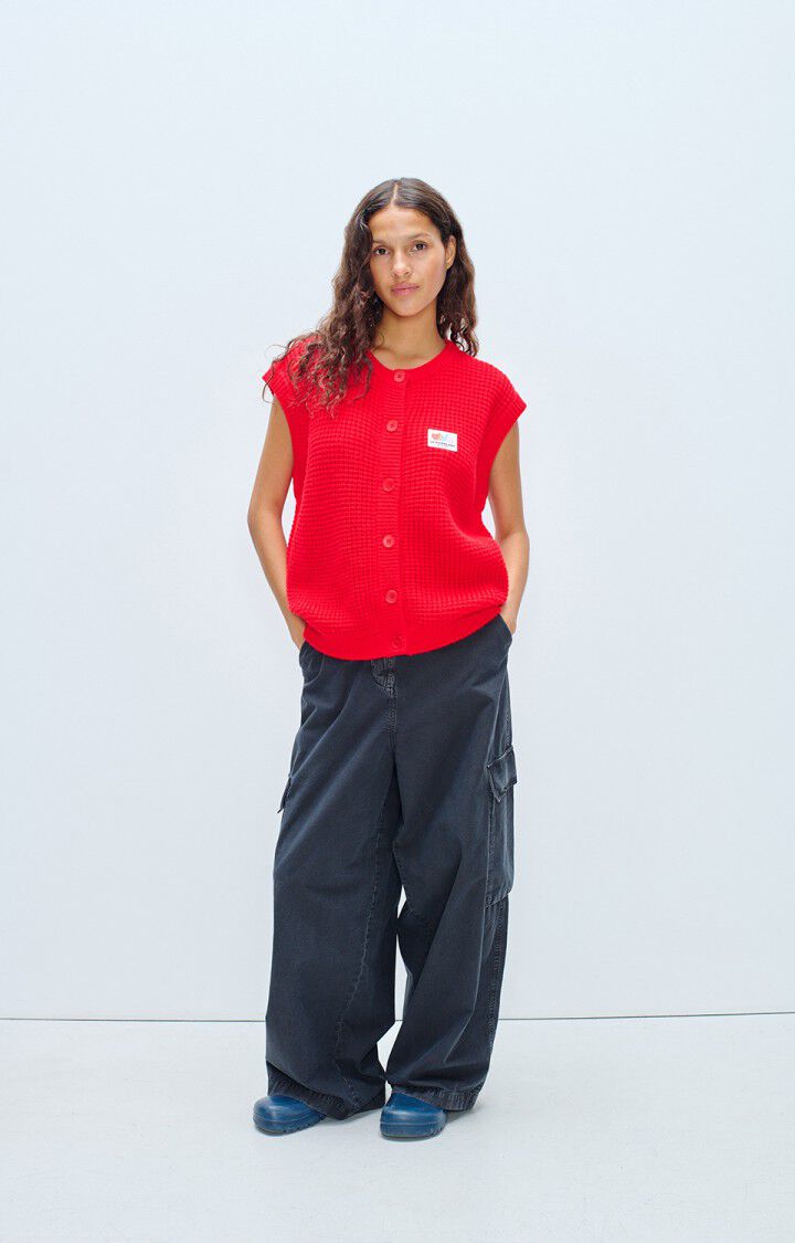 Crashway Sweater Vest - Scarlet - The Collective Park City