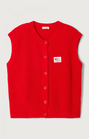 Crashway Sweater Vest - Scarlet - The Collective Park City
