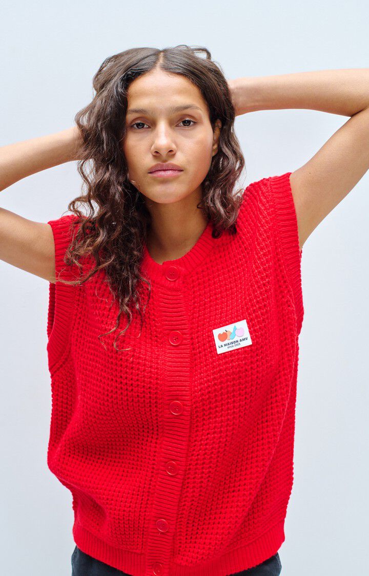 Crashway Sweater Vest - Scarlet - The Collective Park City