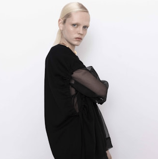 Crew Neck Knit Tee - The Collective Park City