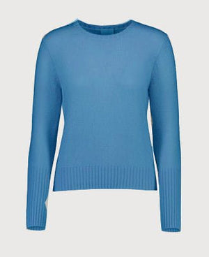Crewneck Cashmere Sweater - The Collective Park City