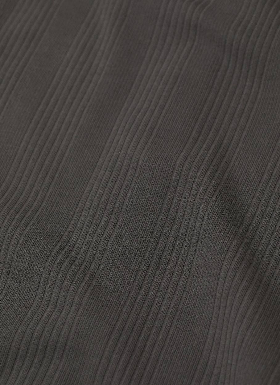 Crewneck Ribbed T-Shirt - The Collective Park City