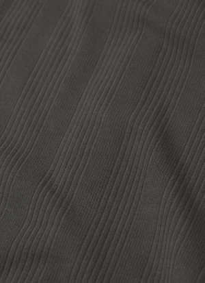 Crewneck Ribbed T-Shirt - The Collective Park City