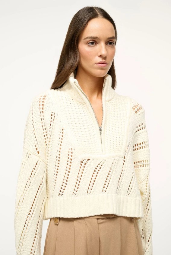 Cropped Hampton Sweater - The Collective Park City