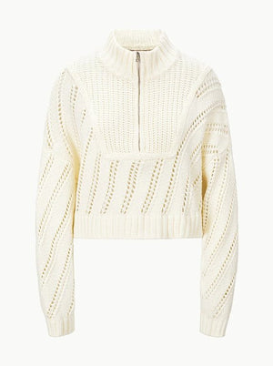 Cropped Hampton Sweater - The Collective Park City