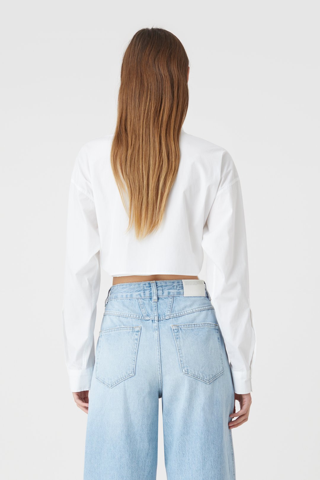 Cropped Wrap Blouse - The Collective Park City