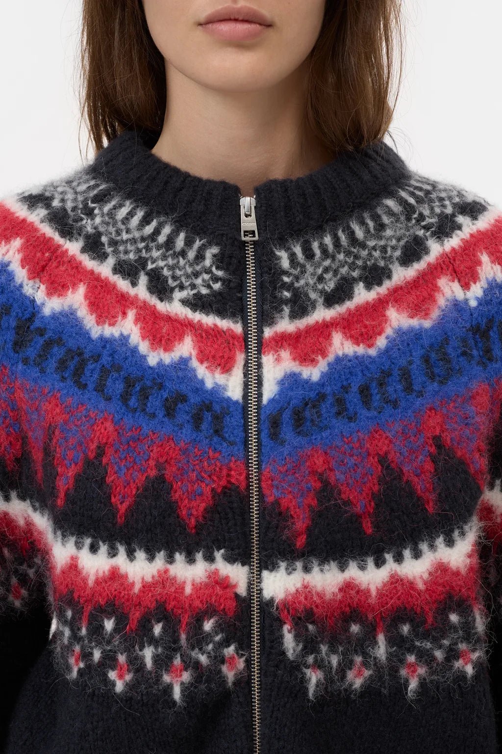 Cropped Zip Up Cardigan - The Collective Park City