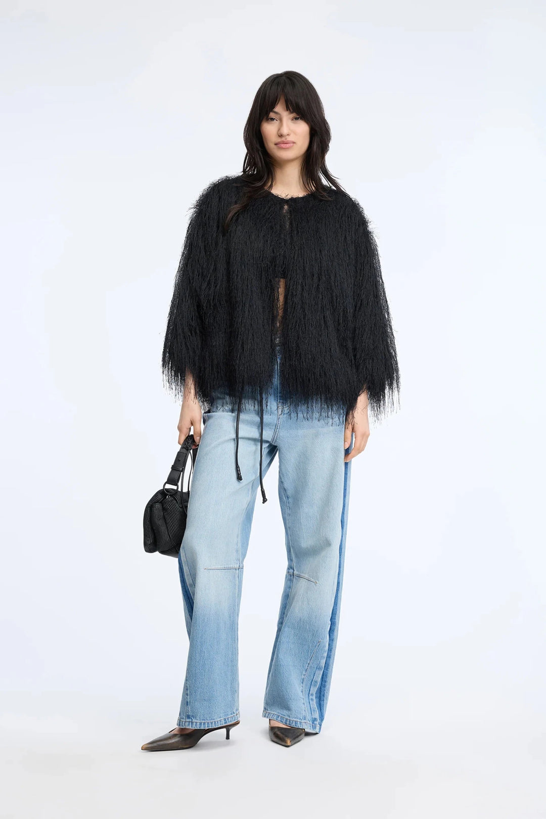 Cyanna Feathered Jacket - The Collective Park City