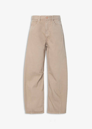 Kallie Relaxed Curve Jean - Mocha