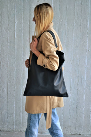 Akathi Leather Tote Bag