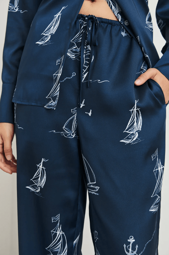 Damani Flowy Wide Leg Pant - The Collective Park City